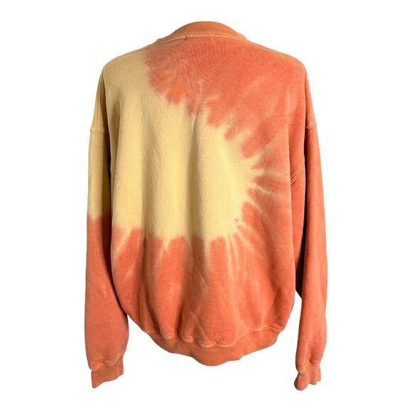 Madhappy Ltd Edition Tie Dye Crewneck Pullover Yellow Sweatshirt Women’s Sz M‎ - Picture 5 of 16